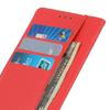 Wallet Case for Poco X8 Pro Max 5G - Leather/PU, Red
