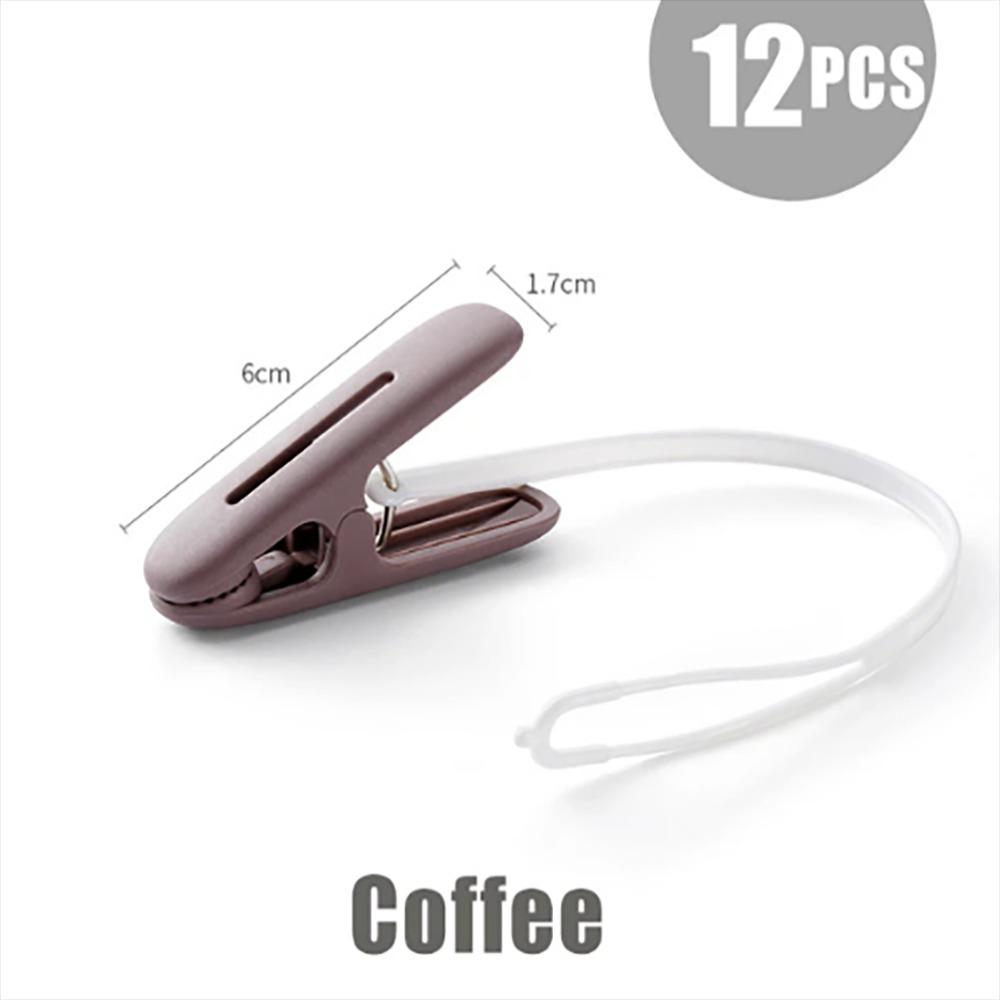 Seal Air Drying Clamp Plastic Food Bag Sealing Clip Practical Plastic Sealing Clip  Clothing