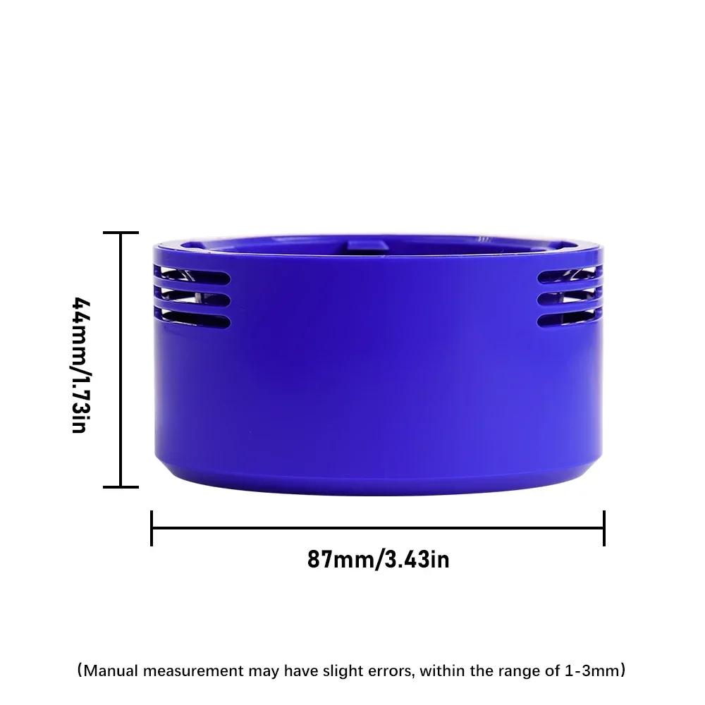 For Dyson V7 V8 Vacuum Cleaners Replacement Pre-Filter and Post- Filter Bottom Lid Top Fixed Sealing Ring of Dust Accessories