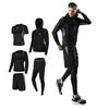 Compression Wear Set for Long Sweat Quick Drying [Ademe] Men, Training, Sportswear, Sleeves, Shorts, Tights, Absorbent,