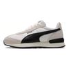 Puma R78 Нейлоновые Ретро Матовые Слоновая кость Черные Унисекс Кроссовки Белые 399250-01