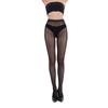 Halloween 2024 Black & White Rose Cross One-Piece Pantyhose - European & American Style