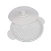 Bun Maker Machine Cake Plate Bun Mold with Transparent Lid Easy Bun Making Tool Ergonomic Design Baking Tray