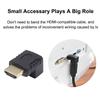 HDMI-совместимый кабель HDMI 90 градусов между мужчинами и женщинами, винтовой кабель для крепления на хост-панели, разъем HDMI-HDMI 1,4 В для удлинителя сплиттера