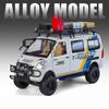 1/24 Wuling Внедорожная Версия Грузовик из Сплава Модель Литьевой Металл Модифицированные Внедорожники Модель Автомобиля Звук и Свет Детская Игрушка Подарок