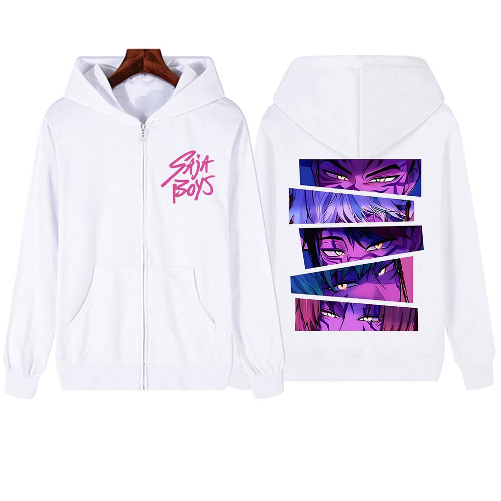 Kpop Demon Hunter Saja Boys Hoodie Harajuku Hip Hop Pullover Y2k Clothes