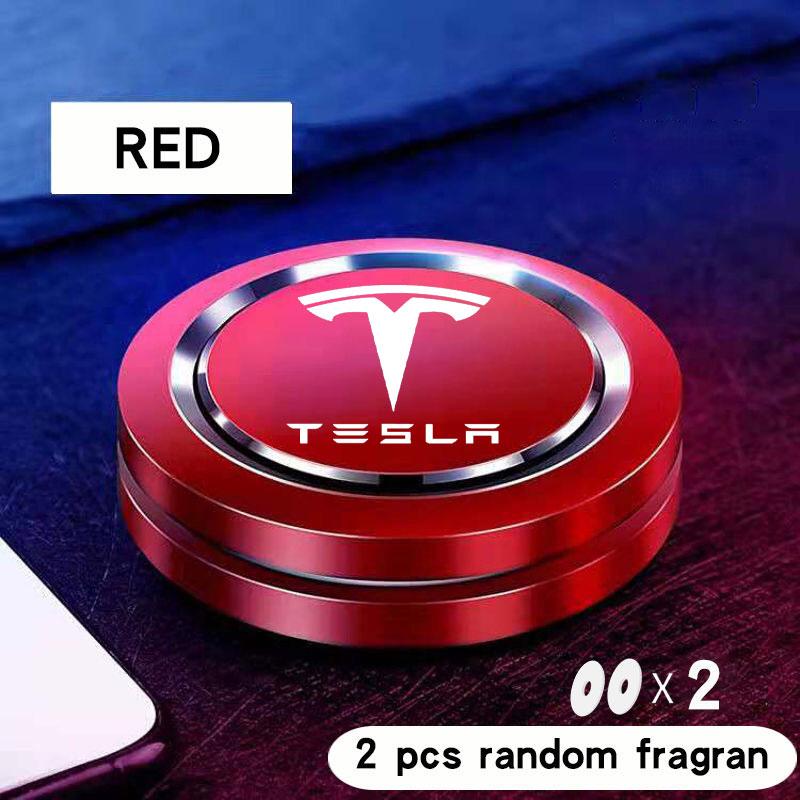 VCZRW1 Car Flying Saucer Air Freshener Solid Aroma Perfume Diffuser Auto Perfume Aromatherapy for Tesla model 3 Y X S Accessories
