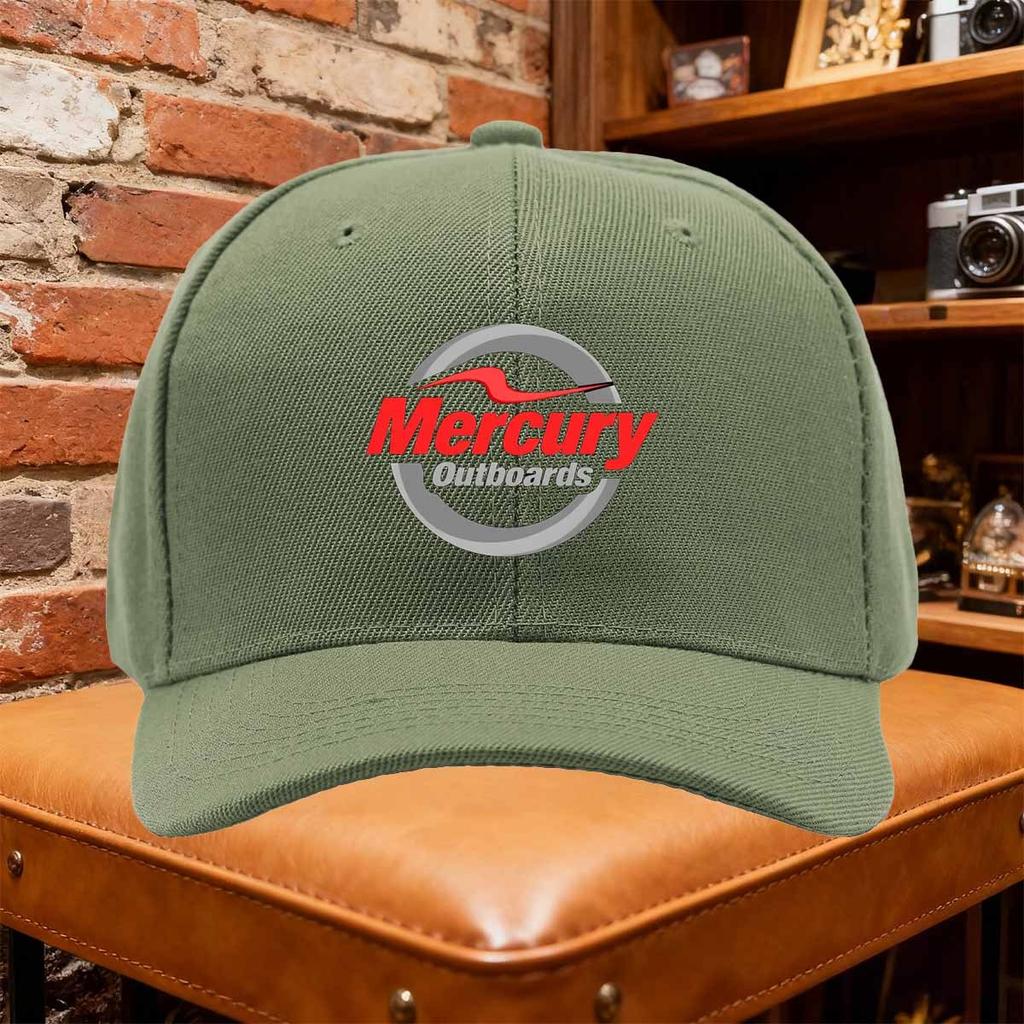 Унисекс бейсболка для лодочных моторов MERCURY Регулируемая Snapback Бейсболка Повседневная кепка()