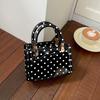 Fashion Polka Dot Small Square Crossbody Bag For Women Casual Daily Commute Shoulder Bag