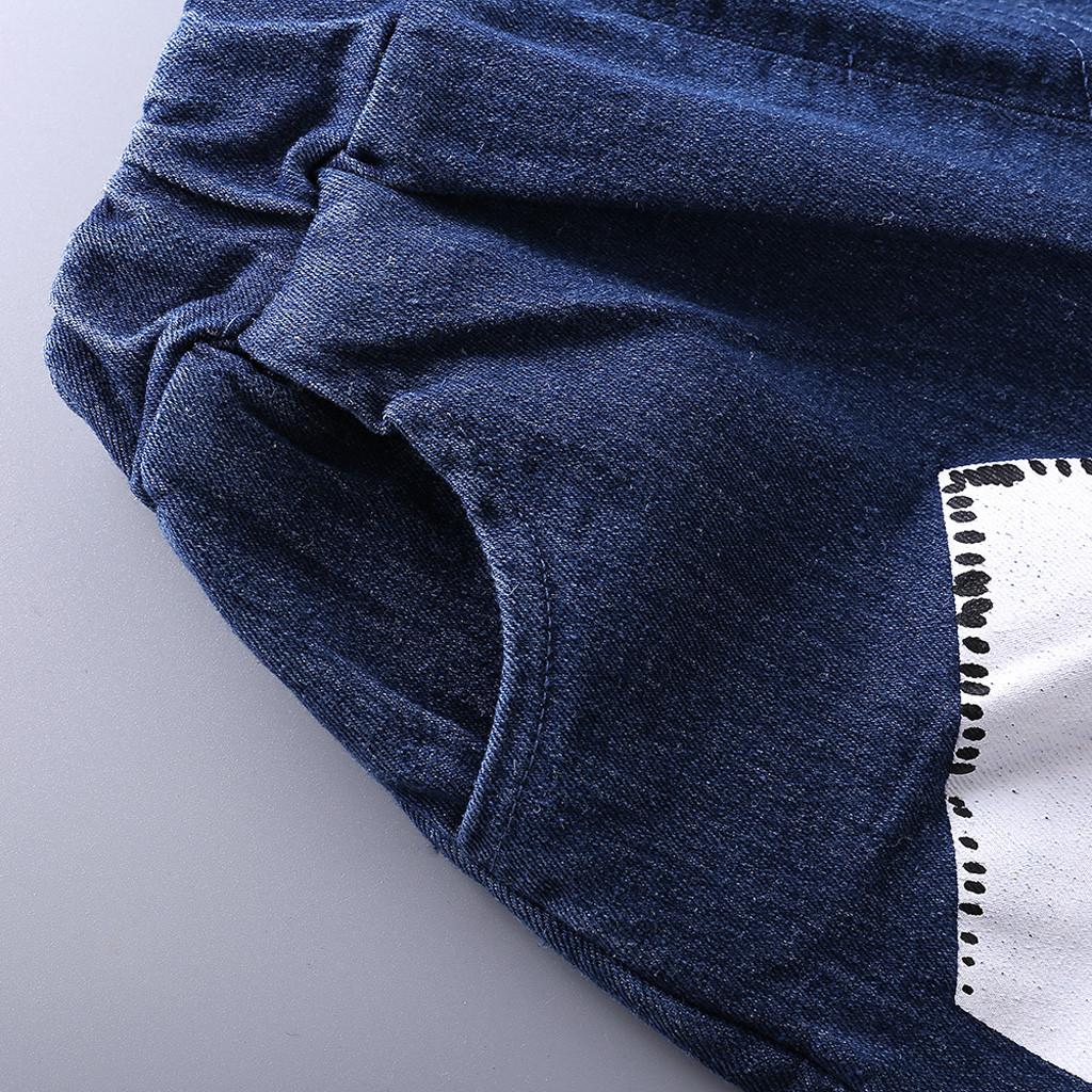 Джинсовые штаны с героями мультфильмов для маленьких мальчиков и девочек 1-4 лет, одежда