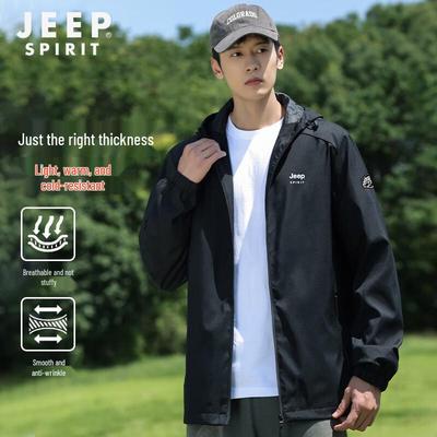 Мужская повседневная куртка с капюшоном JEEP SPIRIT
