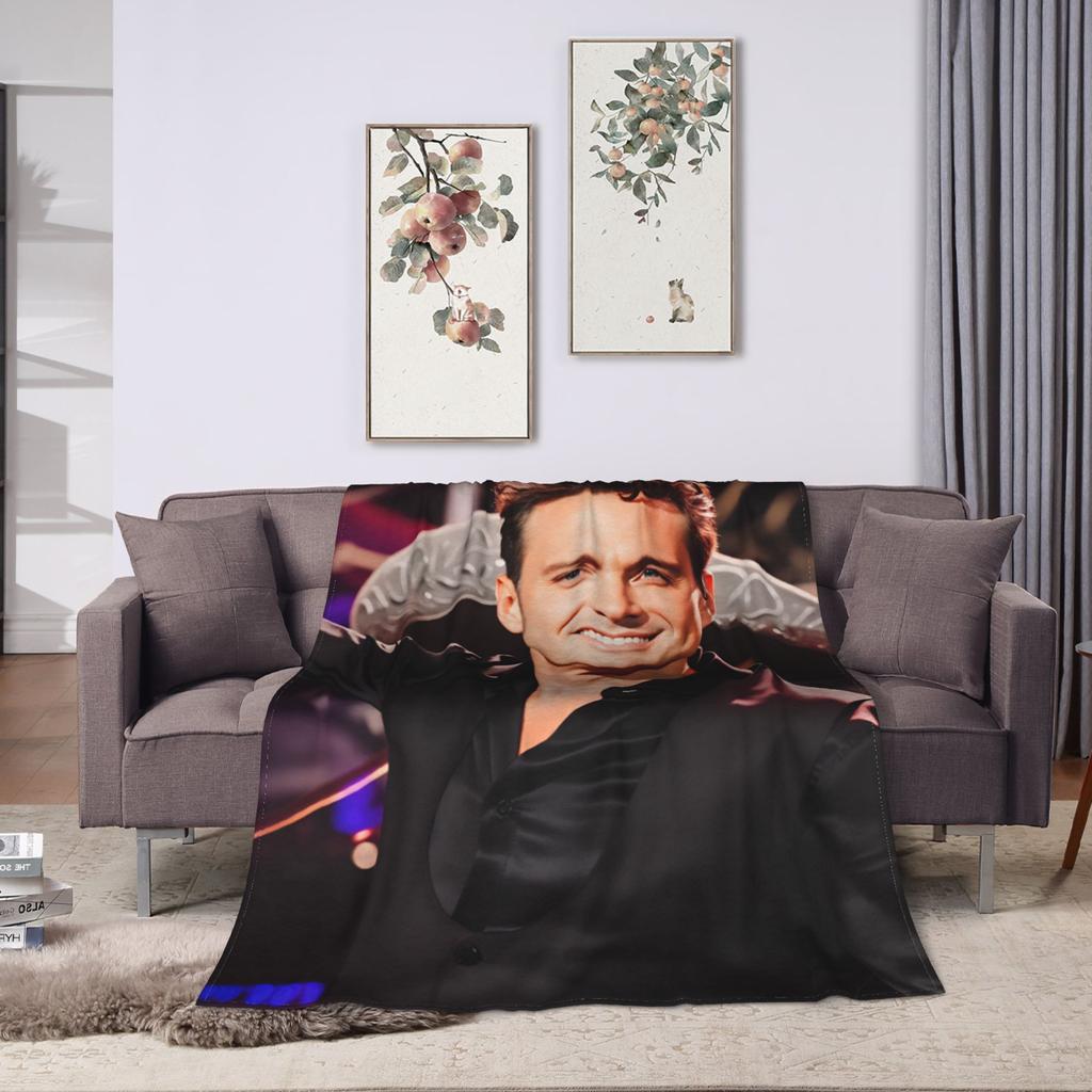 Luis Miguel Blanket Quality Warm Throw Blanket Winter Girls Boys Living Room Novelty Bedspread