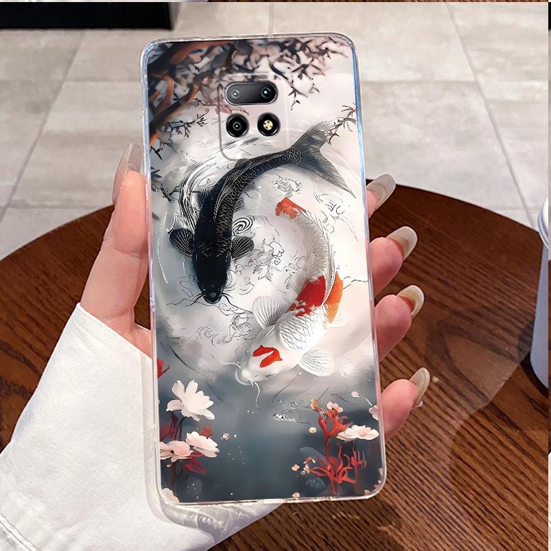 For Redmi 10X 5G / Redmi10X Pro 5G Case Love Heart Rabbit Clear Soft Silicone TPU Cover For Xiaomi Redmi 10X Pro 5G Phone Casing