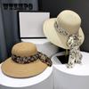 Chic Women's Summer Sun Hat with Bowknot - Breathable, Lightweight Straw Bucket Hat for Beach & Seaside Outings
