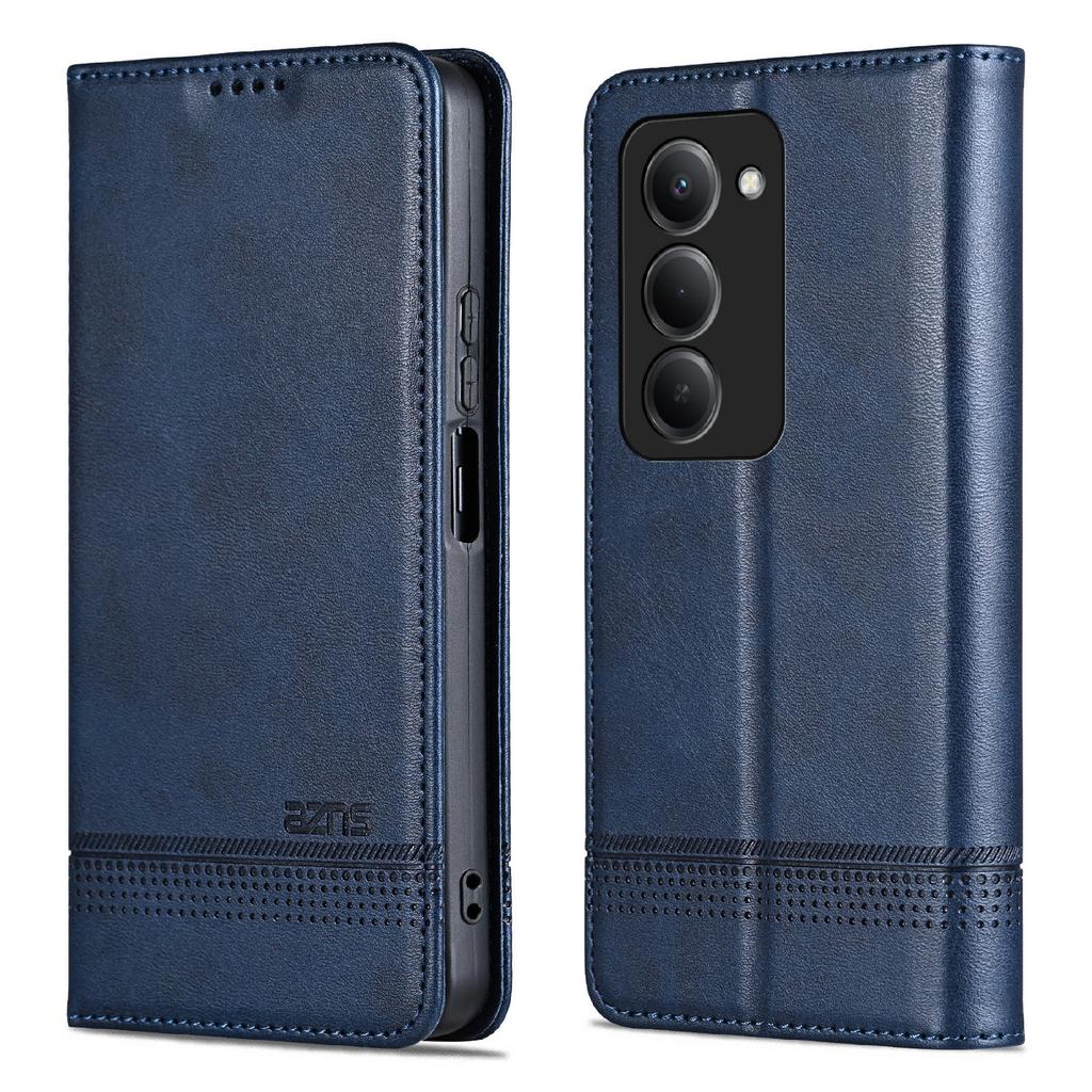 Для Xiaomi Redmi 15 5G (Глобальный) (169 мм) Чехол-кошелек из воловьей кожи с текстурой из искусственной кожи для телефона