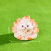 1 Piece China-Chic Auspicious Beast Nine Tailed Fox Resin Craft Accessories Desktop Decoration Scenic Spot Souvenir