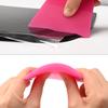 EHDIS Pink Rubber Scraper Soft PPF Wrapping Car Tools Wash Accessories Vinyl Tint Window Film Glass Water Removal Card