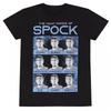 STAR TREK Футболка унисекс для взрослых Many Moods Of Spock