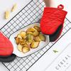 1 Pair of Oven Mitts Kitchen Oven Mitts Non-slip High Temperature Resistant 500℉ Suitable for Grilling Baking and Cooking