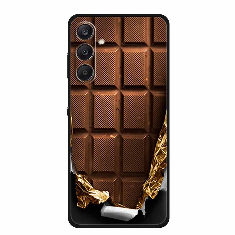 Чехол для Samsung Galaxy A36 5G Мягкий силиконовый чехол Черный бампер ТПУ Чехлы для телефона Для Samsung A36 Чехол A 36 5G Funda Задняя крышка