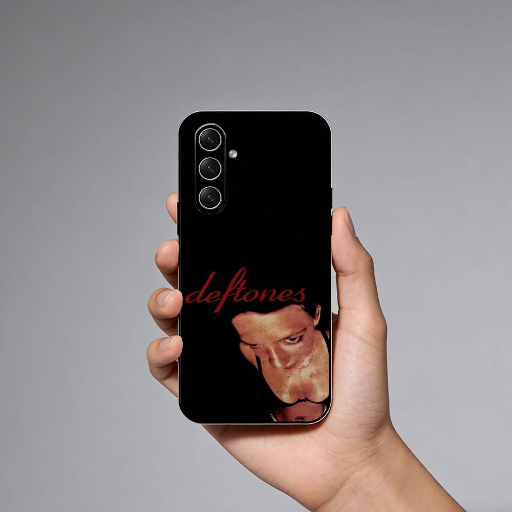 Чехол для телефона D-Deftones для Samsung Galaxy A73,21,22,32,71,53,52,51,80,5G Мягкий черный чехол