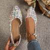 Classic Side-Cut Single Shoes, French-Style Temperament Pointed-Toe Flat Shoes