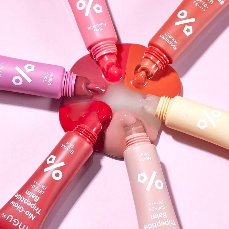 INGU - Бальзам с трипептидами Nio-Glow SPF 50+ PA++++ Алый Красный