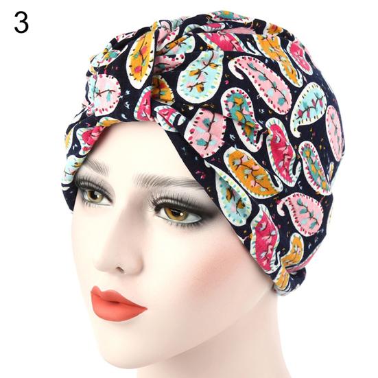 Женская стильная эластичная шапка с цветочным узором, защитный чехол от выпадения волос