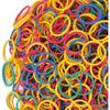 Rubber Bands Small Mini Elastic Band Yellow Blue Green Red 1300pcs Rubber Band 1.2inch Office Supplies Home ide Diameter 0.63in (Multicolour)