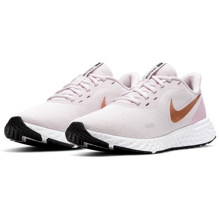 Nike Womens Revolution 5 'Light Violet' (women's sizes) Light Violet / Metallic Copper Running Shoes BQ3207 502