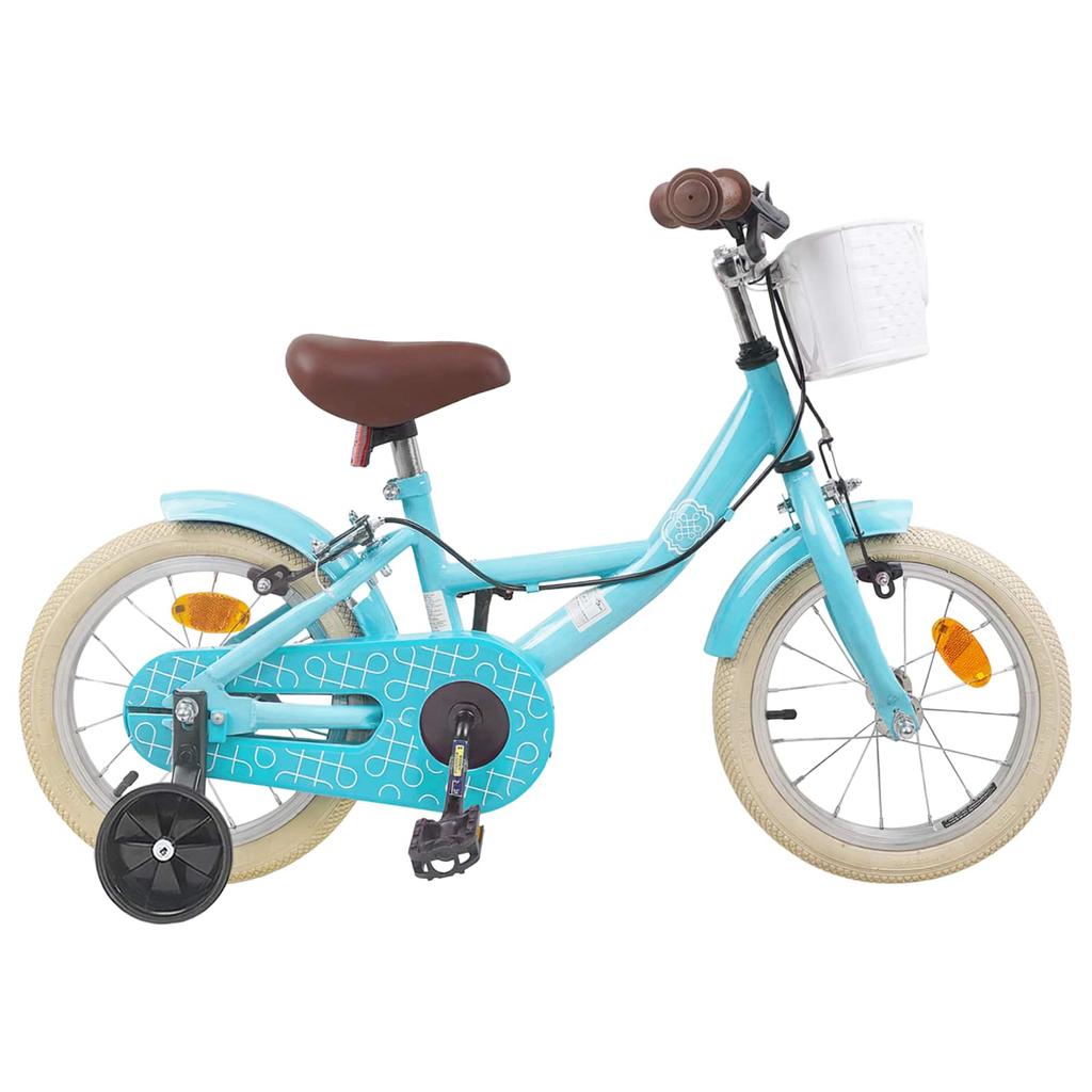 Kids Bicycle 16 Inch for Ages 4 6 Sky Blue