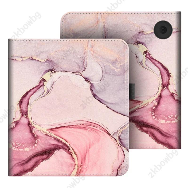 Magnetic Case for Kobo Libra 2 Tolino Vision 6 5 Smart Case for Kobo Libra Color Colour H2O 7'' Ebook HandStrap Cover