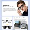 Smart 8K AI Glasses with 100W Camera Chat Gpt Touch Outdoor Sport Sunglasses Bluetooth Calling Music Player Image Stabilization for Men Women Gift