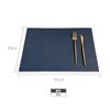 Teslin Placemat Hotel Insulation Dining Table Mat PVC European Household Western Dining Mat Kitchen Bamboo Grain Coaster