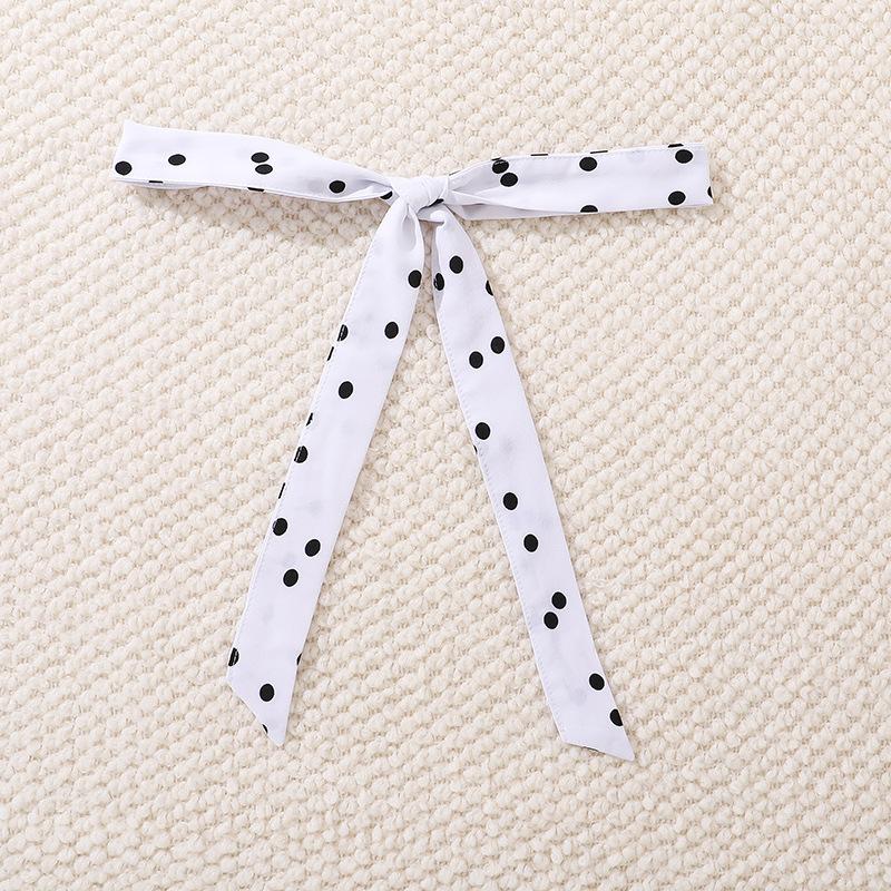 Girls' Big Kids Dress Children's Clothing Summer New Stylish Printed Flutter Sleeve Cute Polka Dot Dress