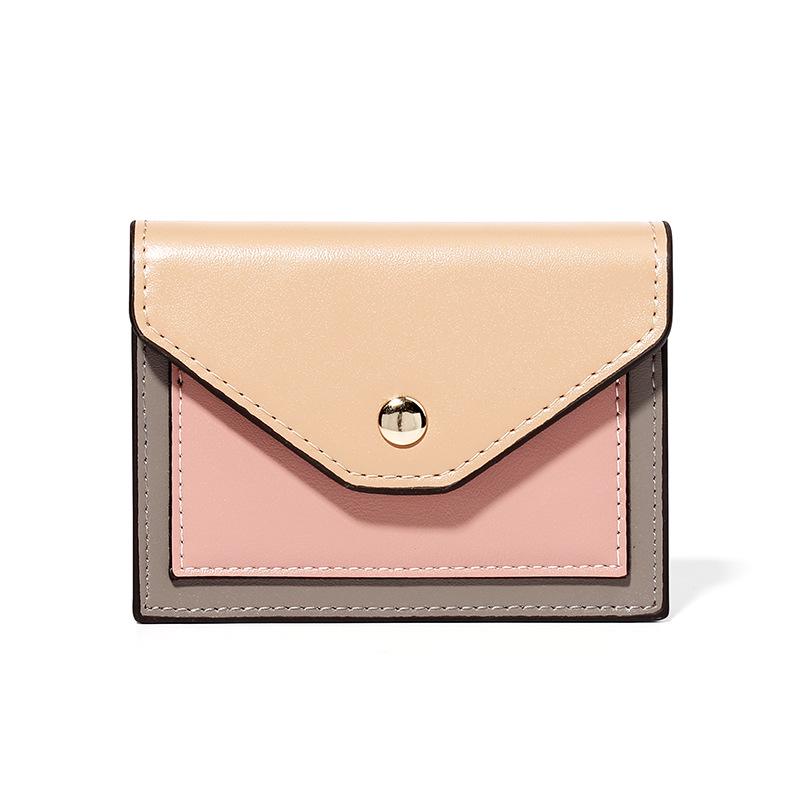 Брендовый женский кошелек, короткий кошелек, маленький кошелек из искусственной кожи, держатели для кредитных карт, тонкий конверт, женские кошельки, карман для монет, модные клатчи