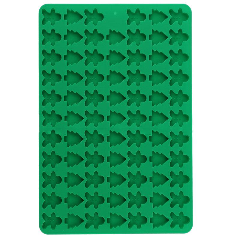 Пористая мультяшная силиконовая форма для конфет с изображением животных, шоколада, помадки, желе, льда, формы для выпечки, украшения торта, инструмента для мыла, рождественский подарок