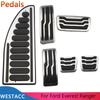 Автомобильные педали из нержавеющей стали, чехол для педали акселератора, газа и тормоза для Ford Everest Ranger 2016-AT MT Parts