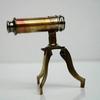 РУКОДЕЛИЯ Античный винтажный латунный телескоп со штативом Античная отделка Подзорная труба | Латунь