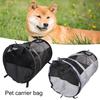 Сумка для домашних животных с защитой от царапин, большое пространство, складное портативное автокресло для собак