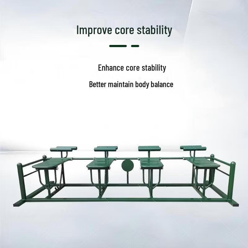 Outdoor Four-Person Abdominal Core Trainer