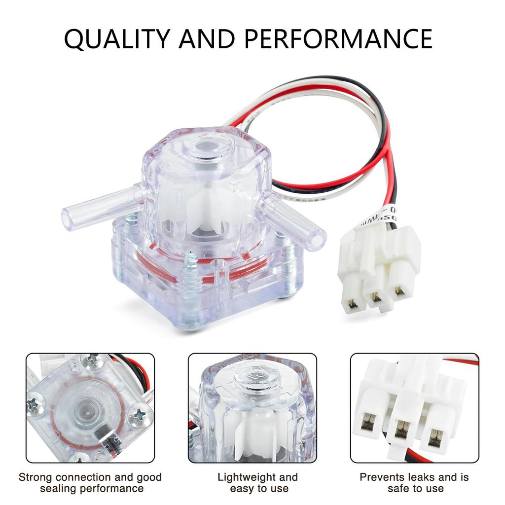 Миниатюрный расходомер Высокочувствительный датчик расхода Холла для точного измерения воды в льдогенераторах и кофемашинах