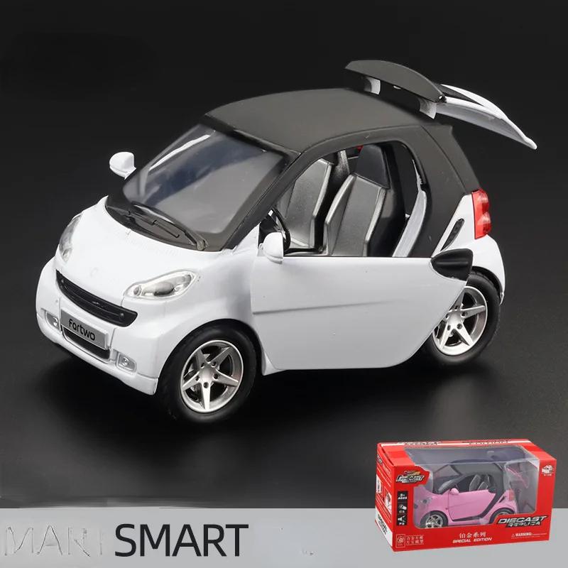 ABAC1 1:32 Smart Alloy Car Model Simulation Sound And Light Pull Back Toy Car Boy Collection Decoration Gift