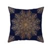 Moroccan Polyester Pillowcase 45x45cm Bohemian Hippie Sofa Cushion Cover Geometric Mancha Lo Print Home Decor Pillowcase