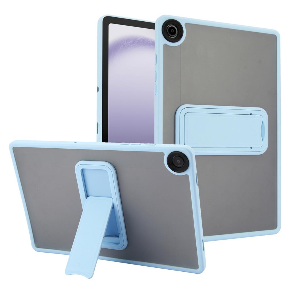 For Samsung Galaxy Tab A9+ Case with Kickstand TPU+PC Skin-Touch Tablet Cover