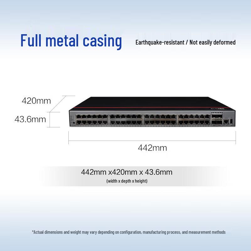 Huawei S5735S-L48P4X-A1 48-Port Gigabit PoE Managed Access Switch