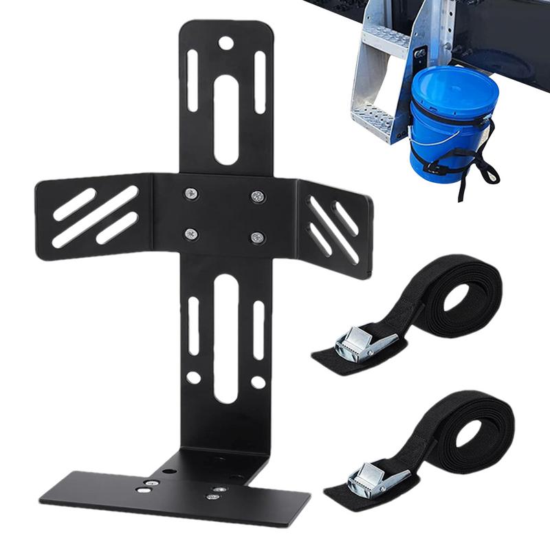 Landscaping Trailer Water Cooler Rack 5 Gallon Steel Water Cooler Holder Mount Bracket Jug Holder for Trailers Truck Utv Mowers