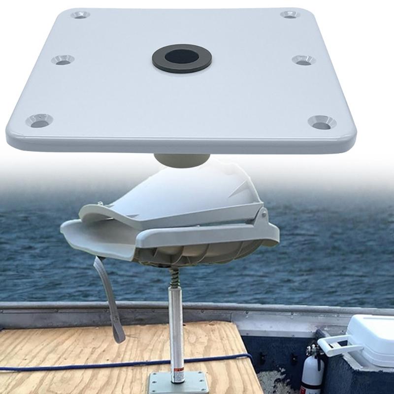 Corrosion Resistant Seating Pedestals Aluminum Alloy Suitable for Fishing and Watercrafts Canoes Outdoor and Marine Use