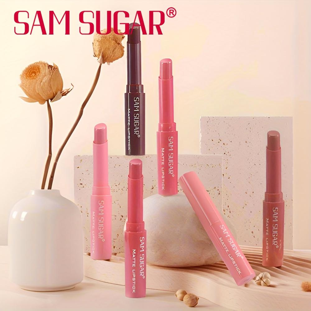 Роскошная матовая помада с мерцающим эффектом, водостойкая, стойкая, увлажняющая помада, ягодный микс розовых и красных тонов, краска для губ для более полных губ