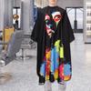Salon Barber Cape, Hairdressing Apron ,Breathable, Large Hair Cutting Cape ,Adjustable Neck Closure